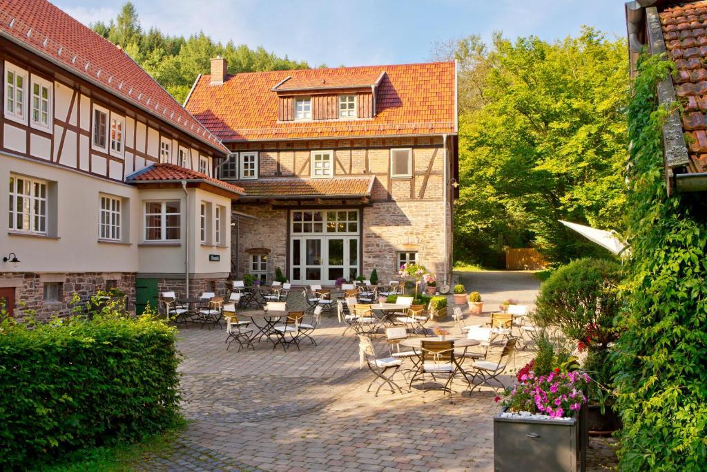 Romantik Hotel Landhaus Baerenmuehle Frankenau 外观 照片